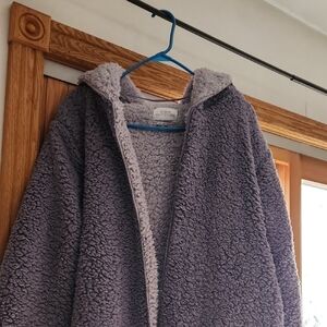 Urban Outfitters Lavender Plush Sherpa Jacket